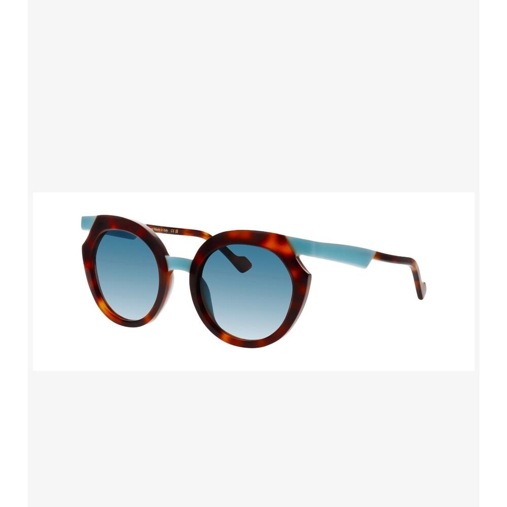 New Face A face Ninna 1 238 medium tortoise sunglasses hand made Italy - Picture 2 of 7